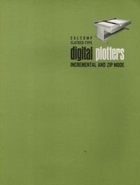 Calcomp Flatbed-Type Digital Plotters