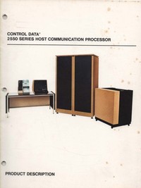 Control Data 2550 Series Host Communication Processor