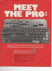 Cherry The PRO Keyboard B-70-05AB