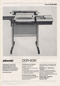 Olivetti OCR-8091
