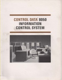 Control Data 8050 Information Control System