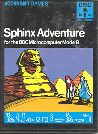 Sphinx Adventure (disk)