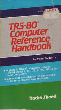 TRS-80 Computer Reference Handbook