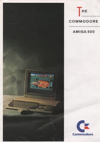 The Commodore Amiga 500 Leaflet