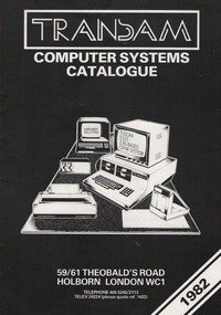 Transam Computer Systems Catalogue 1982