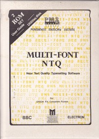 Multi-Font NTQ (ROM)