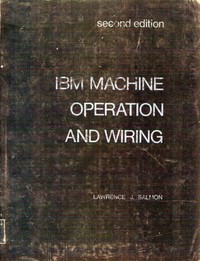 IBM Machine Operation and Wiring