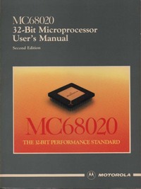 MC68020 32-Bit Microprocessor User's Manual