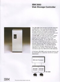 IBM 3880 Disk Storage Controller