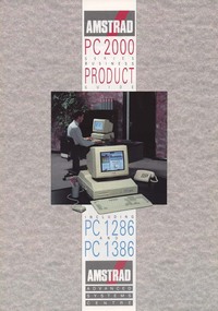 Amstrad PC 2000 Series Business Product Guide
