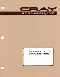 Cray X-MP & Cray-1 - MODSET Internal Reference Manual