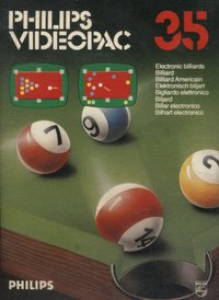 Philips Videopac 35 - Electronic Billiards