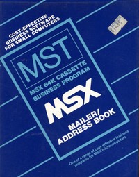 MSX Mailer/Address Book