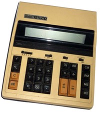 Decimo Vatman 121 LCD Desktop Calculator