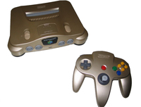 Nintendo 64 Gold Limited Edition