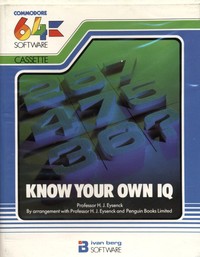 Know Your Own IQ