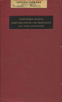 Annual Review in Automatic Programming I: Volume 3