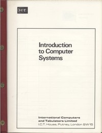 ICT Introduction to Computer Systems