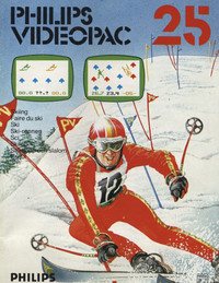 Philips Videopac 25 - Skiing