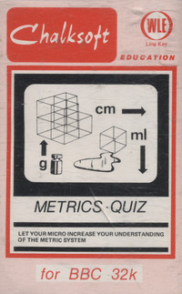 Metrics Quiz