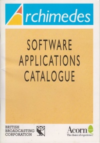 Acorn Archimedes - Software Applications Catalogue