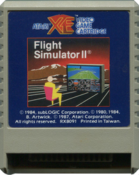 Flight Simulator (XE Cartridge)