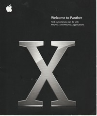 Mac OS X Panther Version 10.3