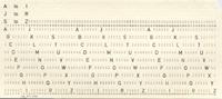 Pre-printed Port-a-Punch Cards