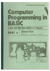Computer Programming in BASIC - Part 4 - Advanced BASIC