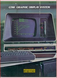 DEC GT40 Graphic Display System - Brochure