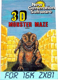3D Monster Maze (Colour Sleeve)