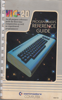 Commodore VIC-20 Programmer's Reference Guide