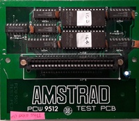 Amstrad PCW9512 Test PCB