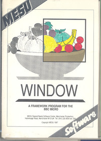 WINDOW A Framework Program for the BBC Micro