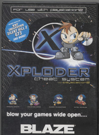 Xploder Cheat System for PlayStation 2