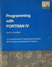 Programming with FORTRAN IV
