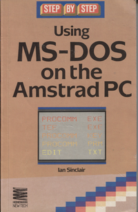 Using MS-DOS on the Amstrad PC