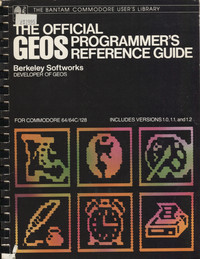 The Official GEOS Programmer's Reference Guide