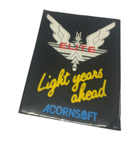 Acornsoft Elite window sticker