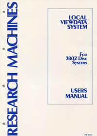 Telesoftware - Local ViewData and PRESTEL