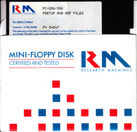 RM Nimbus PC 286/386 MS-DOS 4.01 Release 1.00H PN 30142