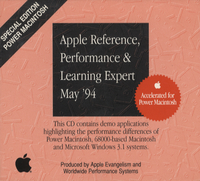 Apple Reference, Performance & Learning Expert. Special Edition Power Macintosh, May 1994.
