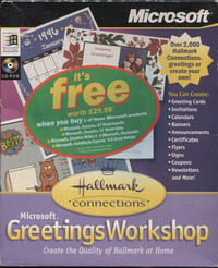 Microsoft Greetings Workshop - Hallmark Connections