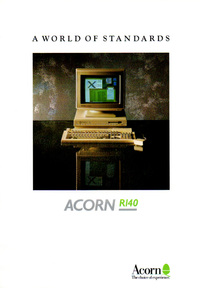 Acorn R140 - A World of Standards Brochure