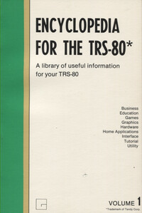 Encyclopedia for the TRS-80 Volume 1