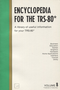 Encyclopedia for the TRS-80 Volume 8