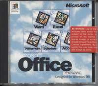Microsoft Office for Windows 95 (Professional)