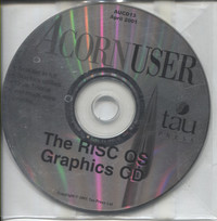 Acorn User RISC OS Graphics CD