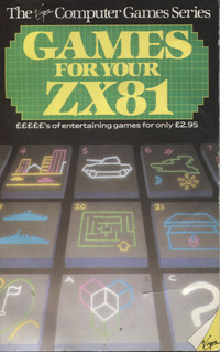 Games for your ZX81