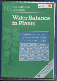 Water Balance in Plants